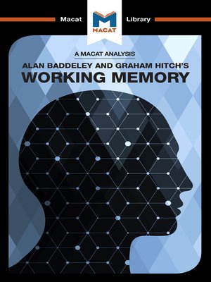 cover image of An Analysis of Alan D. Baddeley and Graham Hitch's Working Memory